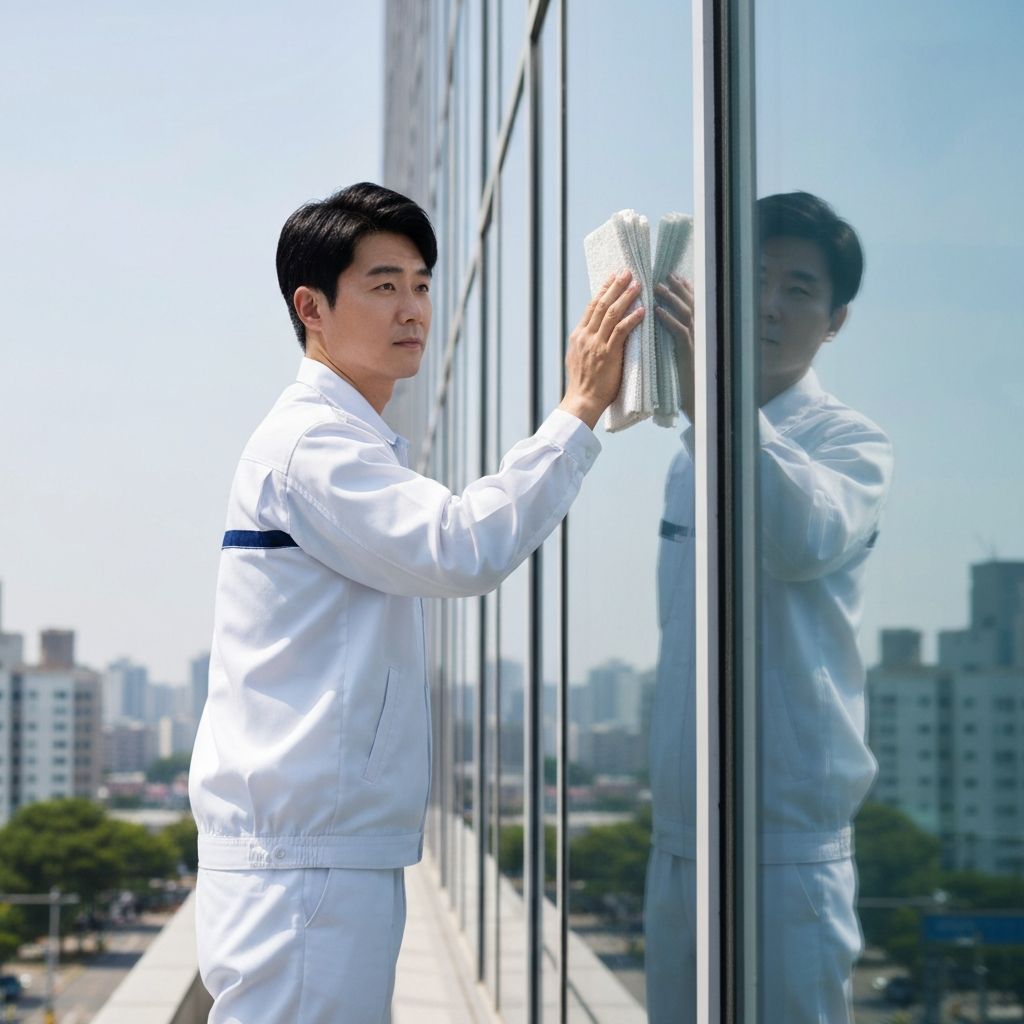 건물 청소